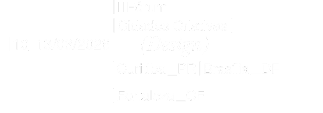 Logo Fórum Cidades Criativas